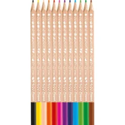 Maped Smiling Planet - 12 Crayons de couleur en bois