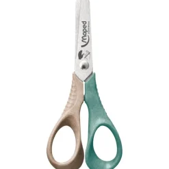 Maped Smiling Planet - Ciseaux Vivo pour gaucher 12 cm - disponible dans différentes couleurs - 50% en fibre de bois