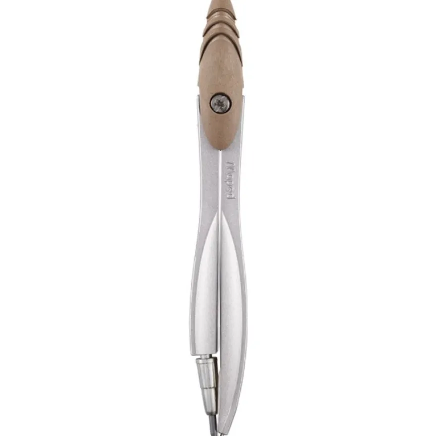 Maped Smiling Planet - Coffret compas Study mine 2 mm - 50% en fibre de bois