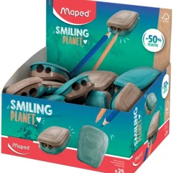 Maped Smiling Planet - Taille-crayons Pulse - 2 trous - bois
