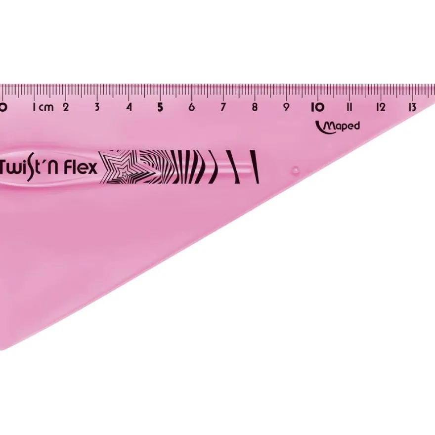 Maped Twist'n Flex - Équerre flexible 15 cm - 60°