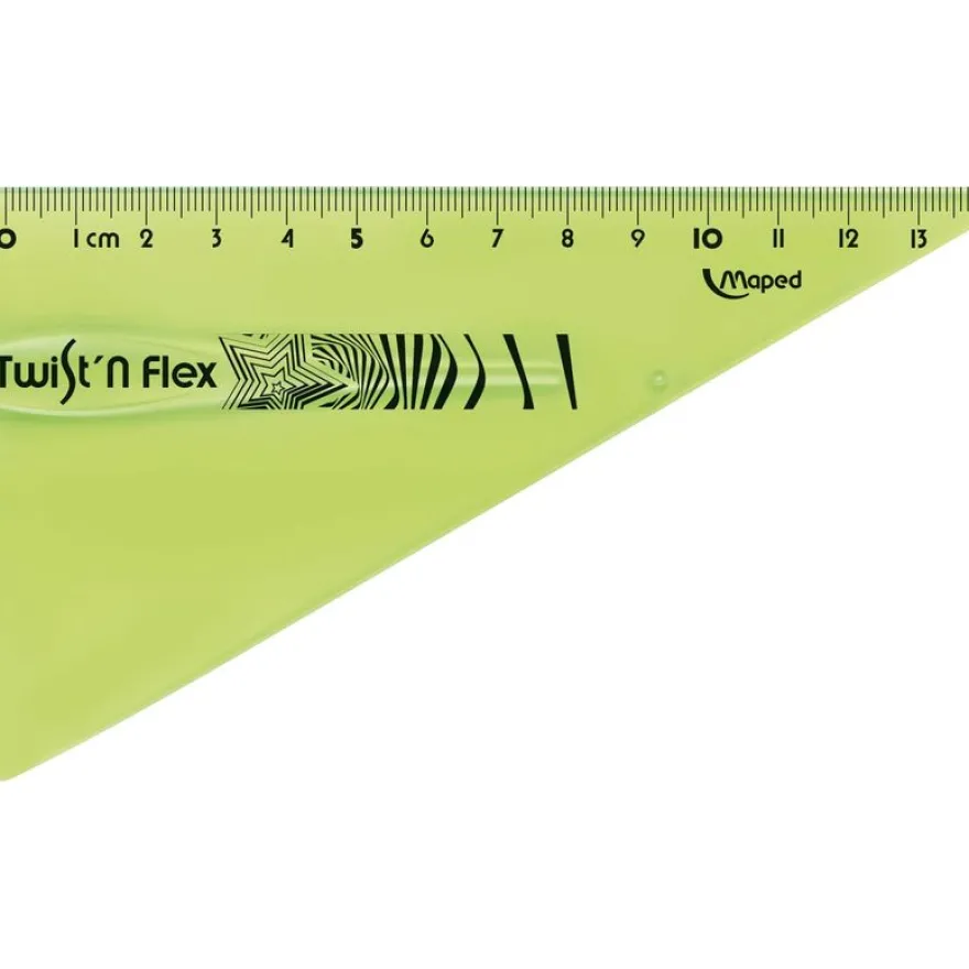 Maped Twist'n Flex - Équerre flexible 15 cm - 60°