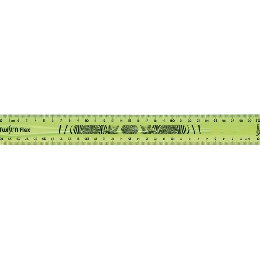 Maped Twist'n Flex - Règle flexible 30 cm - disponible dans différentes couleurs