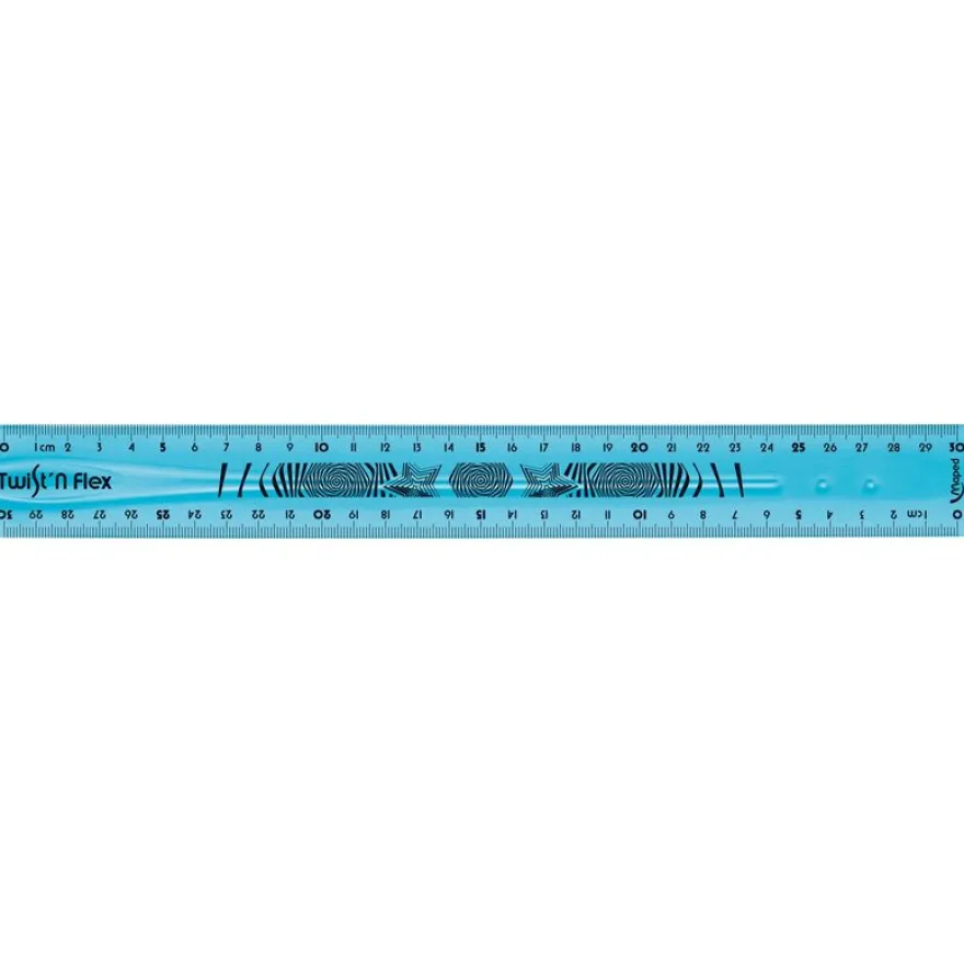 Maped Twist'n Flex - Règle flexible 30 cm - disponible dans différentes couleurs