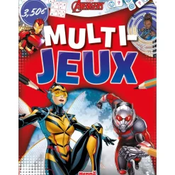Marvel Avengers Multi-jeux Livre d'activités Dès 5 ans