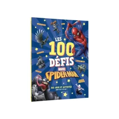 Marvel Spider-Man - Des jeux et activités pour les 6-8 - Les 100 défis - Livre d'activités