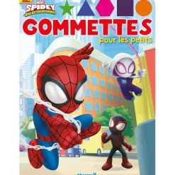 MARVEL SPIDEY ET SES AMIS EXTRAORDINAIRES - GOMMETTES POUR LES PETITS (TEAM SPIDEY)
