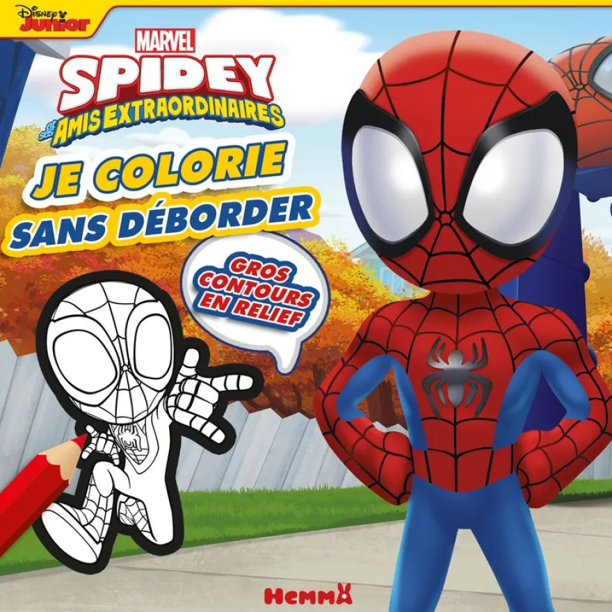 Marvel Spidey et ses Amis Extraordinaires - Je colorie sans déborder