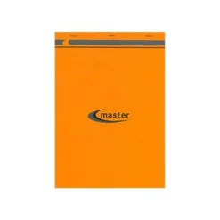 MASTER - Bloc notes détachables - A4 + - 200 pages - petits carreaux - 70g