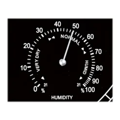 MaulDrive - Horloge - mécanisme radio pilotée - 30 cm - noir argenté