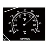 MaulDrive - Horloge - mécanisme radio pilotée - 30 cm - noir argenté