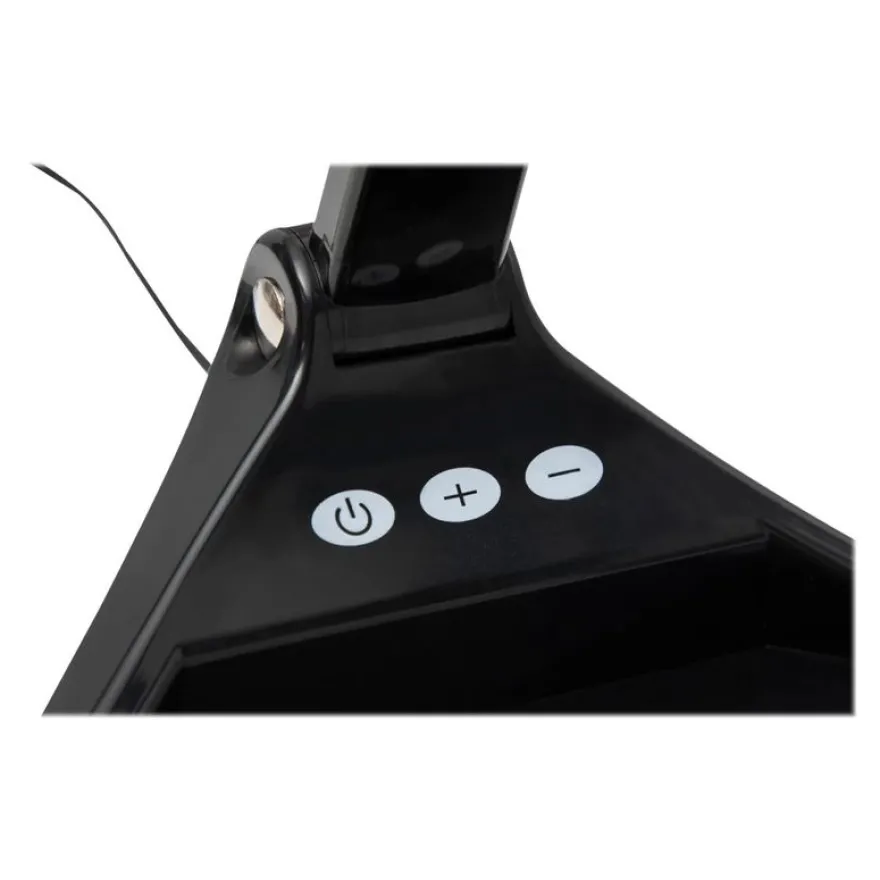 MAULiris - Lampe loupe à Led - 10 cm diamètre - agrandissement : 1.75x - 7 W - noir