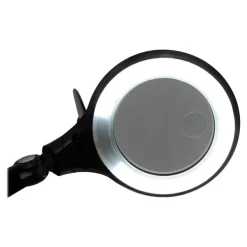 MAULiris - Lampe loupe à Led - 10 cm diamètre - agrandissement : 1.75x - 7 W - noir
