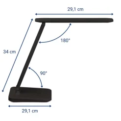 MAULSally - lampe de bureau - LED - 4.5 W - classe E - noir