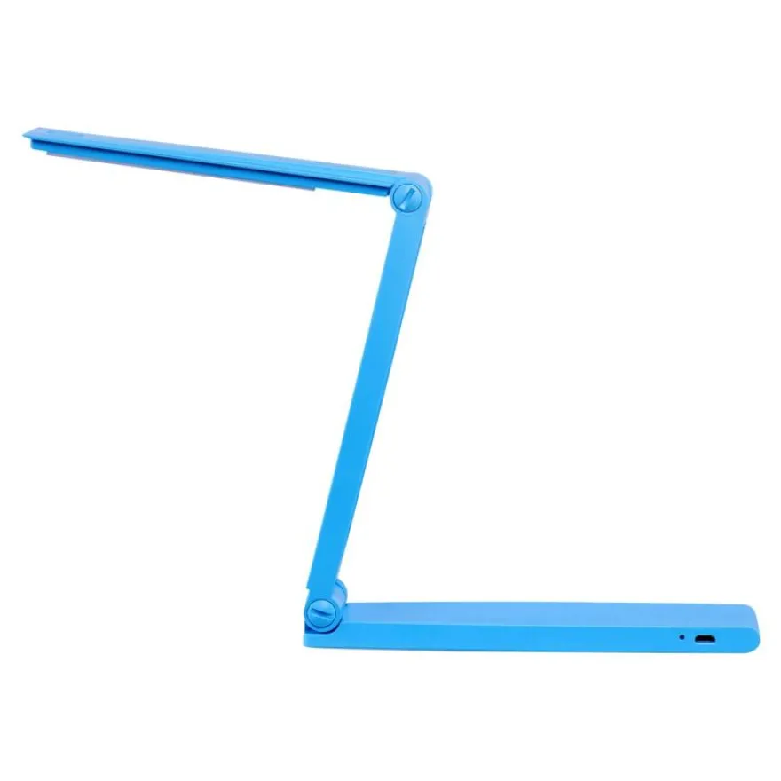 MaulZed - Lampe de bureau mobile LED - réglable - bleu clair