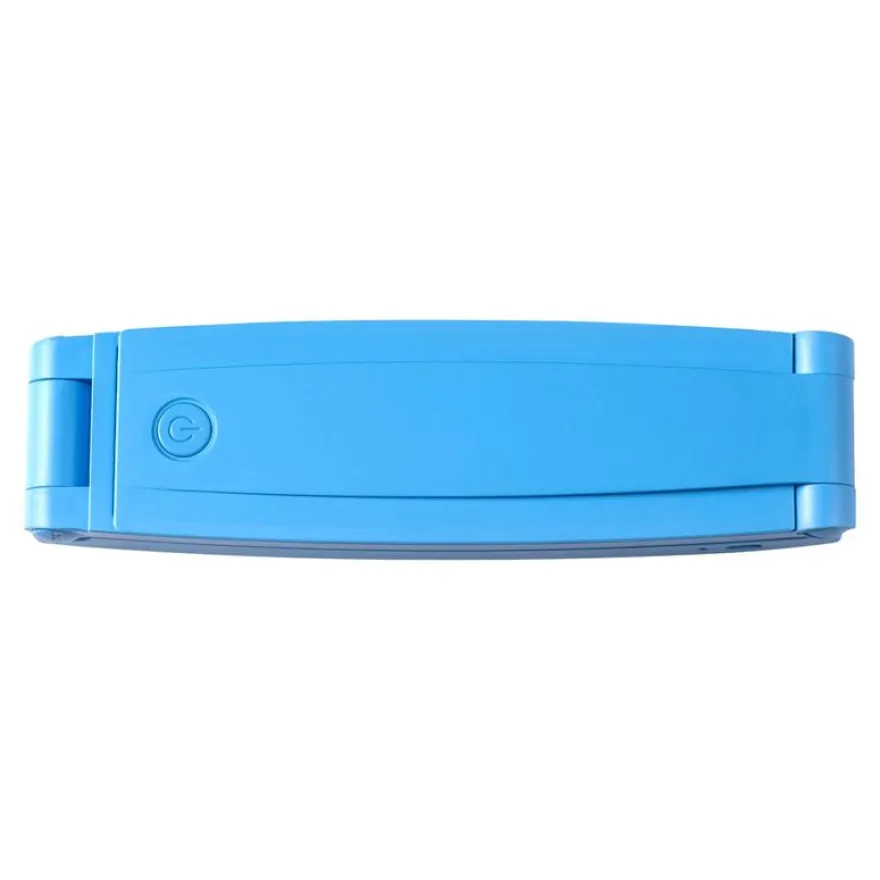 MaulZed - Lampe de bureau mobile LED - réglable - bleu clair
