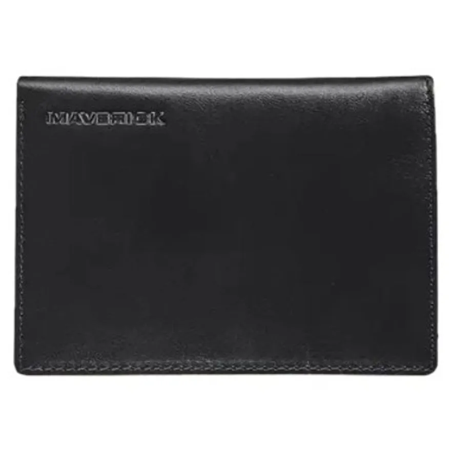 Maverick All Black - portefeuille RFID - noir