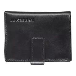 Maverick All Black - portefeuille super compact RFID - noir