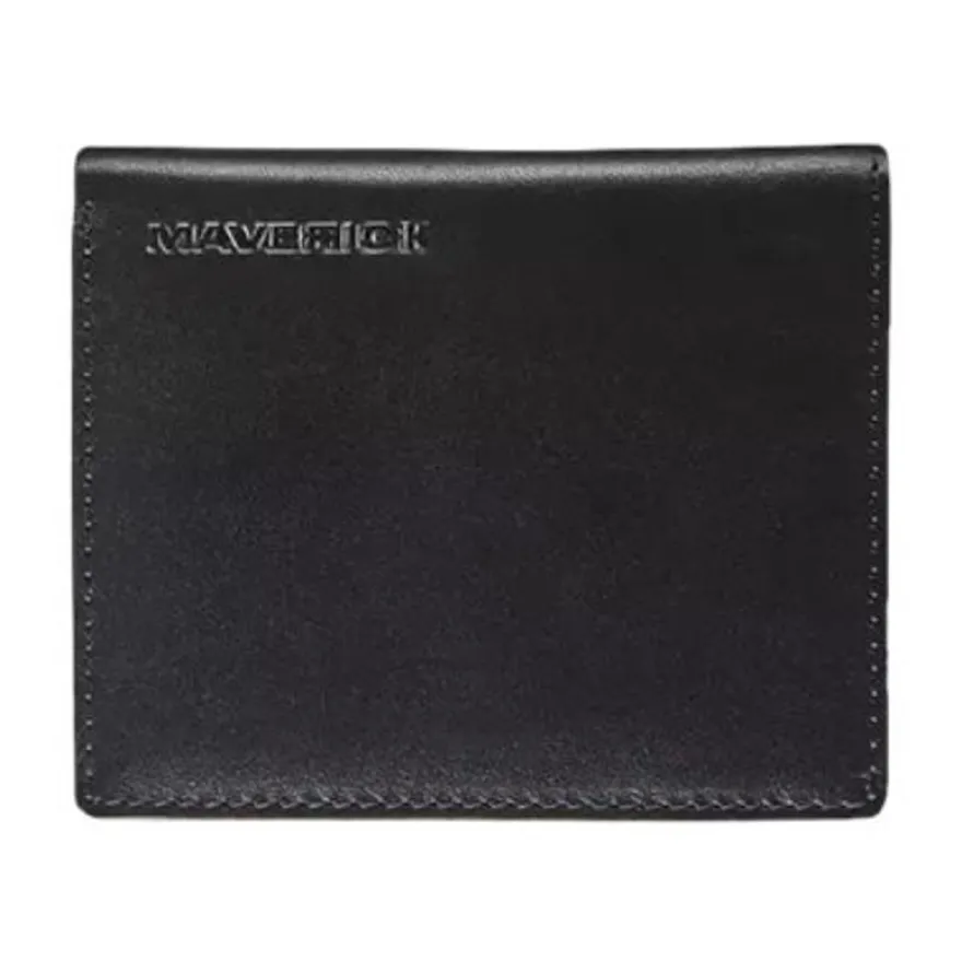 Maverick All Black - portefeuille - noir