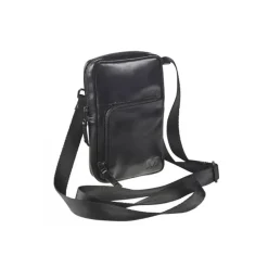 Maverick All Black - Sac à bandoulière - cuir de vachette pleine fleur tanné végétal - noir