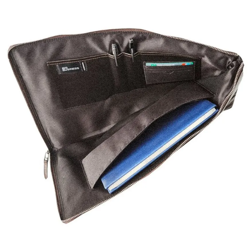 Maverick Brown - Housse d'ordinateur portable 15,6" - cuir