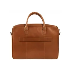 Maverick New Men - Sacoche pour ordinateur portable - cuir - 15.6" - cognac
