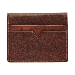 Maverick Rough Gear - Portefeuille - RFID with credit card slots - cuir de buffle pleine fleur à tannage végétal - brun