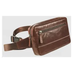 Maverick Rough Gear - Sac à bandoulière - cuir de buffle pleine fleur à tannage végétal - brun