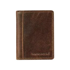 Maverick The Original - Porte-cartes RFID (pour 2 cartes) - cuir