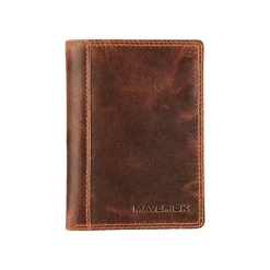 Maverick The Original - Portefeuille RFID avec poche pour la monnaie - cuir (9x12 cm)
