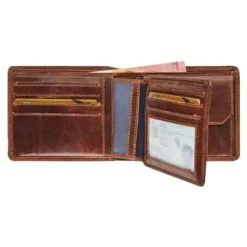 Maverick The Original - Portefeuille RFID avec porte-cartes amovible - cuir
