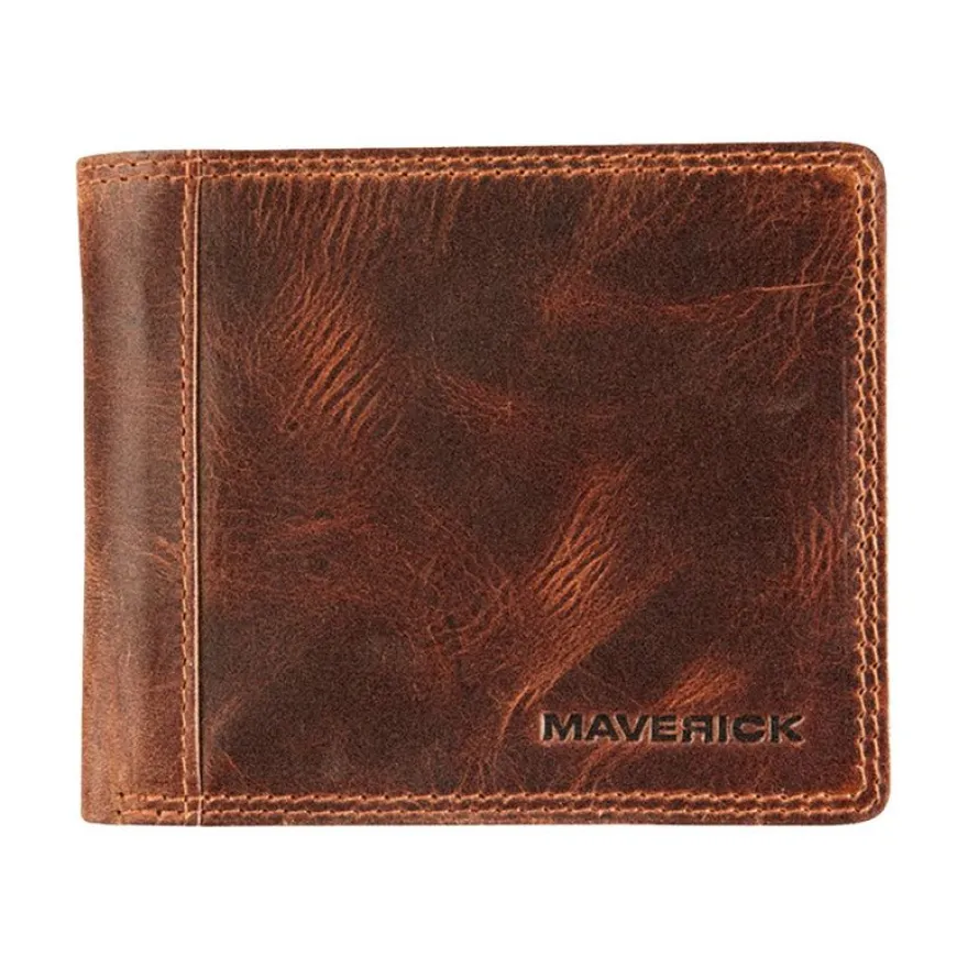 Maverick The Original - Portefeuille RFID - cuir