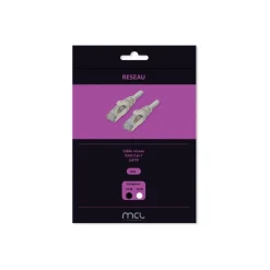 MCL - Câble réseau - RJ-45 (M) pour RJ-45 (M) - 10 m - gris