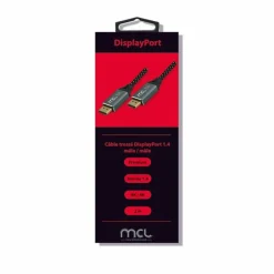 MCL - cordon display 8k 1,4 male / male 2m