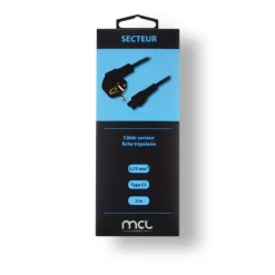 MCL - cordon secteur - fiche tripolaire - 2m c5