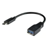 MCL Samar - adaptateur USB type C mâle / USB type A femelle - 17cm