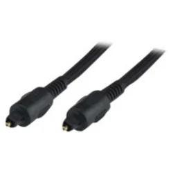 MCL Samar - câble audio optique Toslink HQ tressé (M)/(M) + adaptateur - 5 m