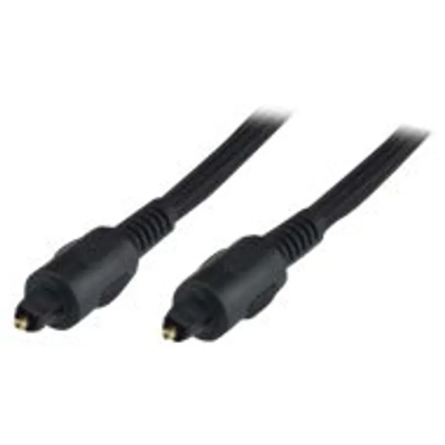 MCL Samar - câble audio optique Toslink HQ tressé (M)/(M) + adaptateur - 5 m
