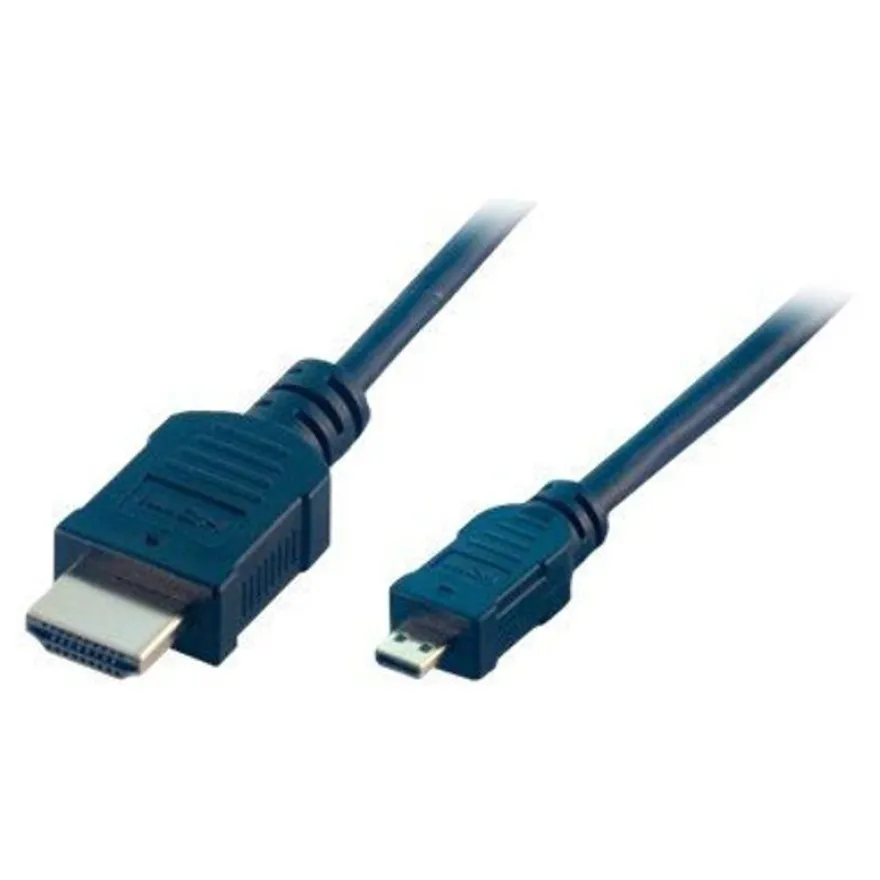 MCL Samar - câble HDMI haute vitesse avec ethernet type A (M) vers micro HDMI type D (M) - 2 m