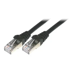 MCL Samar - câble réseau RJ45 CAT 6 F/UTP - 50 cm - noir