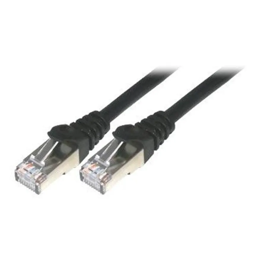 MCL Samar - câble réseau RJ45 CAT 6 F/UTP - 50 cm - noir