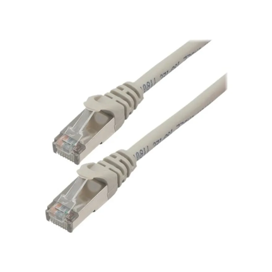 MCL Samar - câble réseau RJ45 CAT 6 F/UTP - 1 m - gris