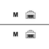 MCL Samar - câble spécial ADSL connecteurs RJ11 6/4 mâle / mâle - 5 m