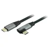 MCL Samar - Câble USB de type-C 3.1 - 24 pin USB-C pour 24 pin USB-C - 2 m - noir et gris