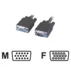 MCL Samar - Rallonge de câble VGA HD15 (M) vers VGA HD15 (F) - 2 m