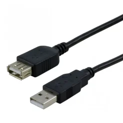 MCL Samar - Rallonge de câble USB 2.0 type A (M) vers USB 2.0 type A (F) - 2 m