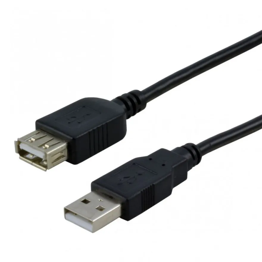 MCL Samar - Rallonge de câble USB 2.0 type A (M) vers USB 2.0 type A (F) - 2 m