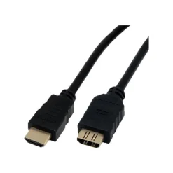 MCL Samar - rallonge HDMI aute vitesse 3D avec ethernet (M) vers (F) - 2 m