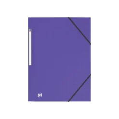 Memphis - Chemise polypro à rabats - A4 - disponible dans différentes couleurs pastels