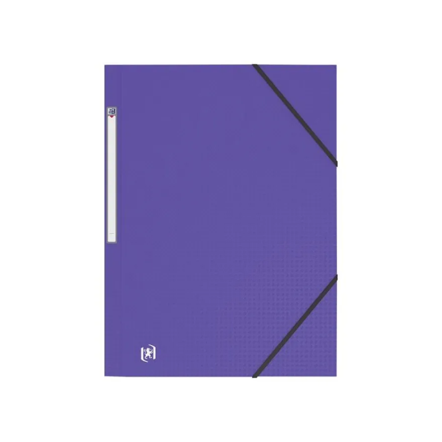 Memphis - Chemise polypro à rabats - A4 - disponible dans différentes couleurs pastels